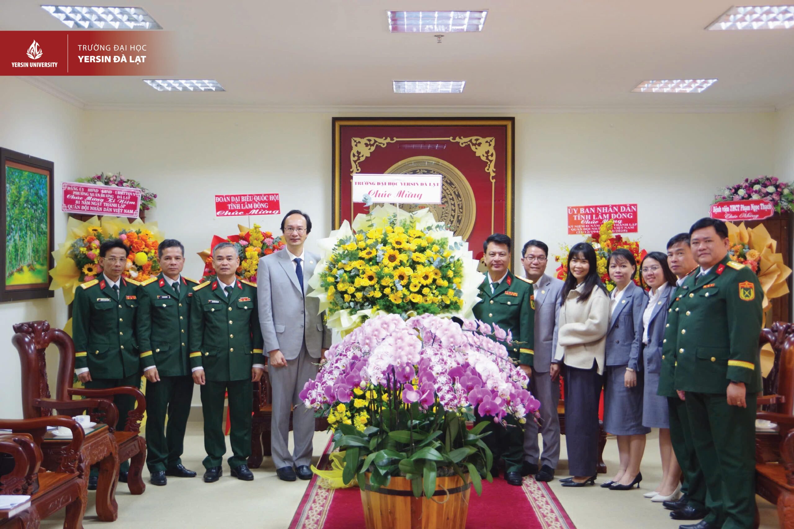 YERSINUNI HƯỚNG VỀ KỶ NIỆM 81 NĂM NGÀY THÀNH LẬP QUÂN ĐỘI NHÂN DÂN VIỆT NAM (22/12/1944 – 22/12/2025)