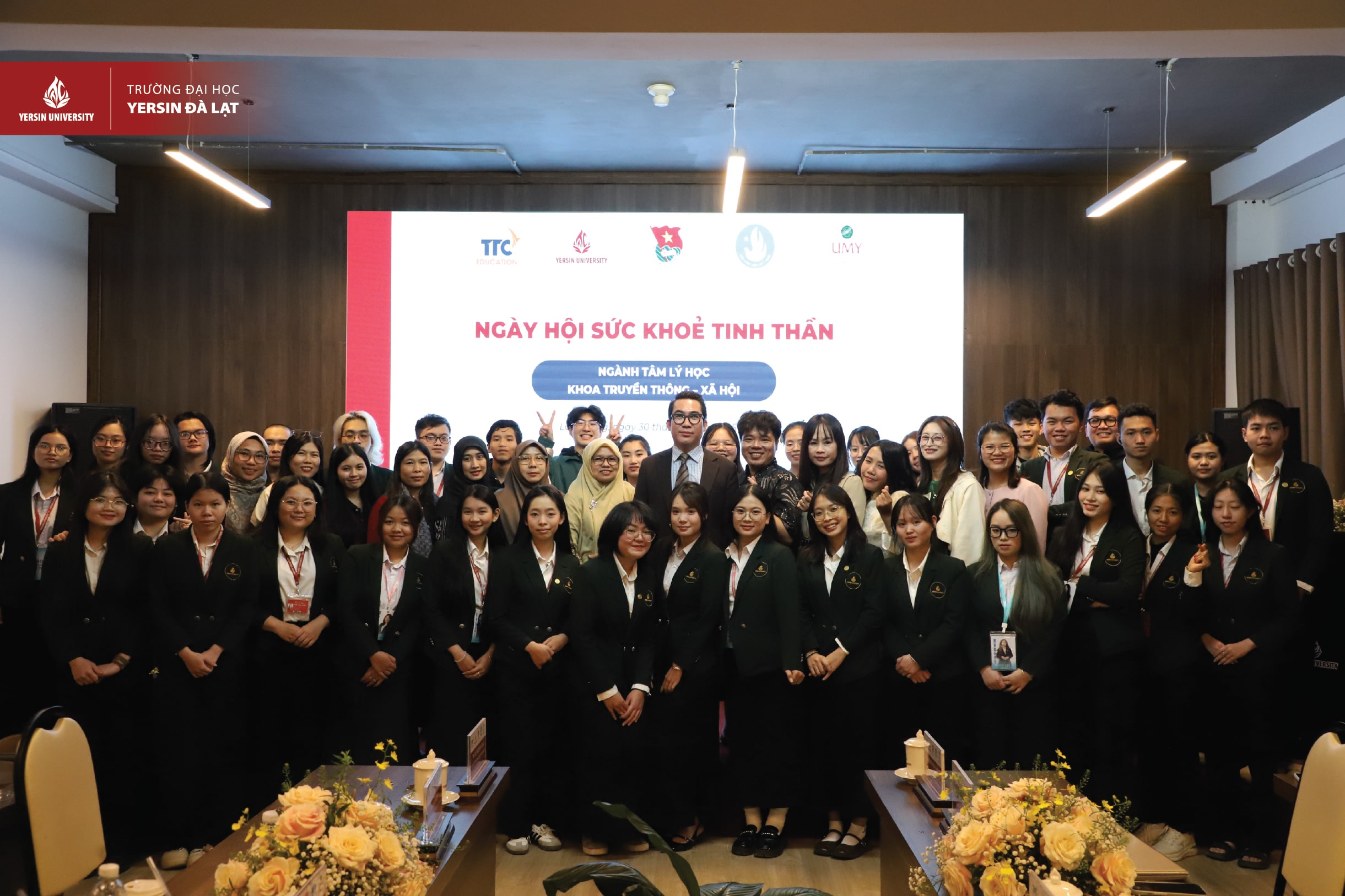 YersinUni tổ chức thành công “Ngày hội Sức khỏe tinh thần” 2025