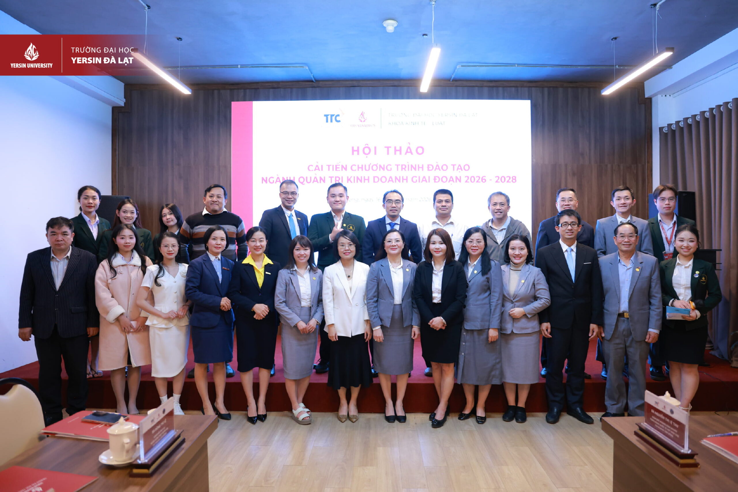YersinUni cải tiến chương trình đào tạo ngành Quản trị kinh doanh
