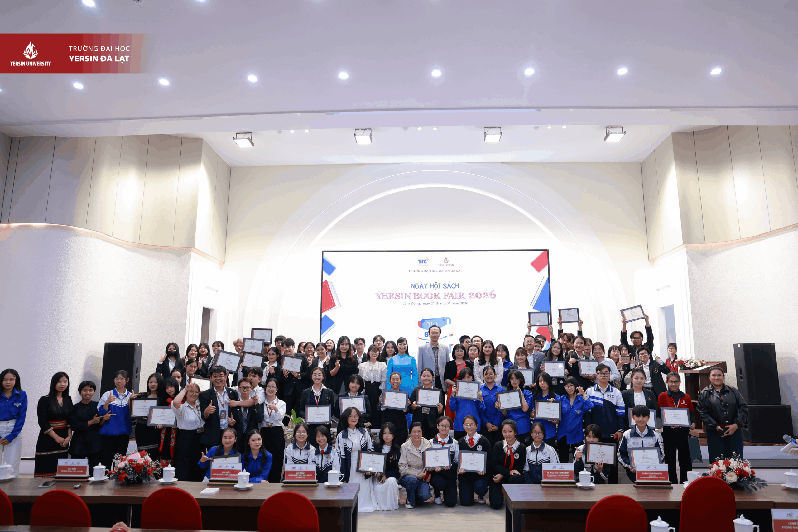 Ngày hội Sách – Yersin Book Fair 2026 thành công rực rỡ