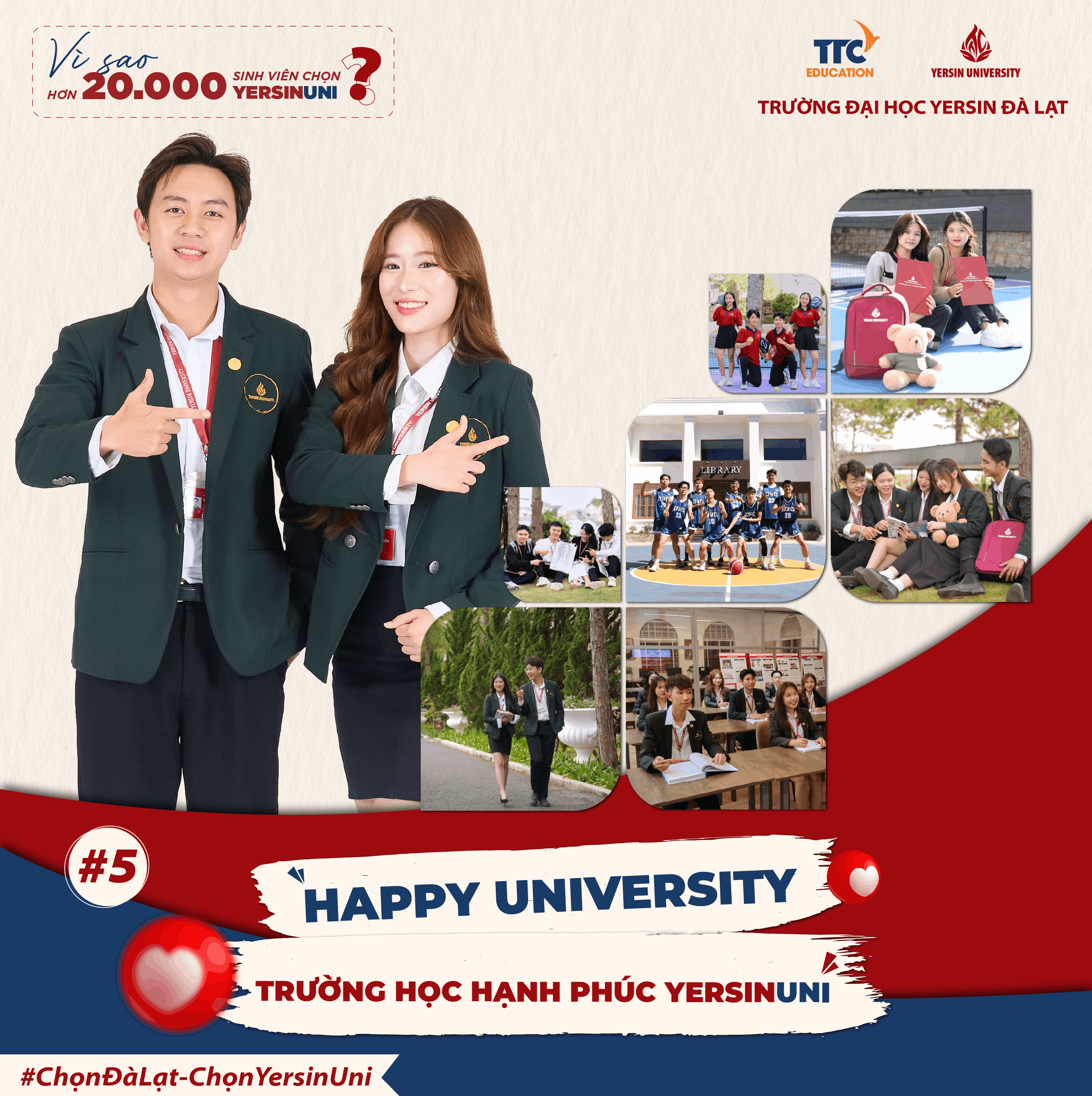 Happy University – Trường học hạnh phúc YersinUni