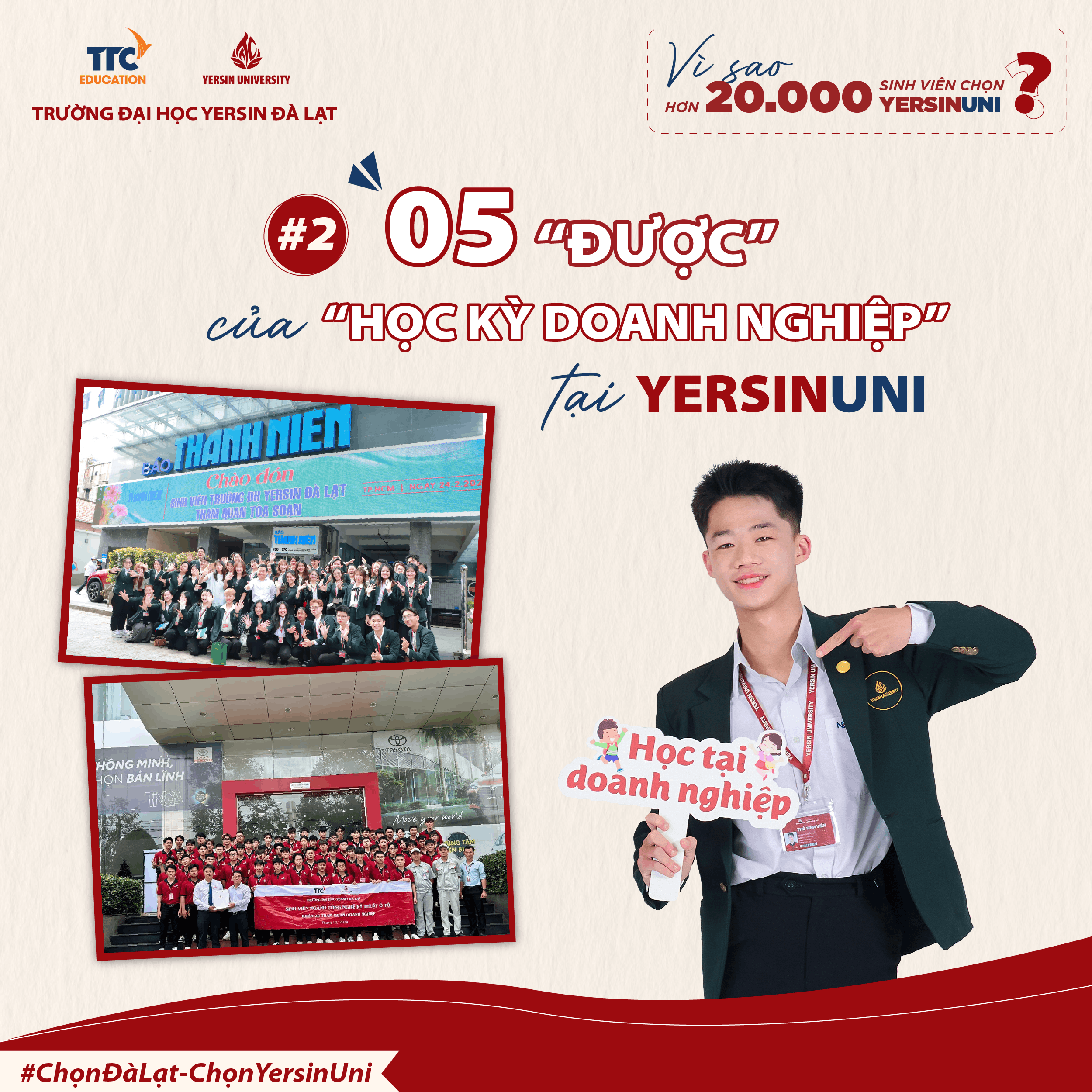 05 “được” của “Học kỳ doanh nghiệp” tại YersinUni