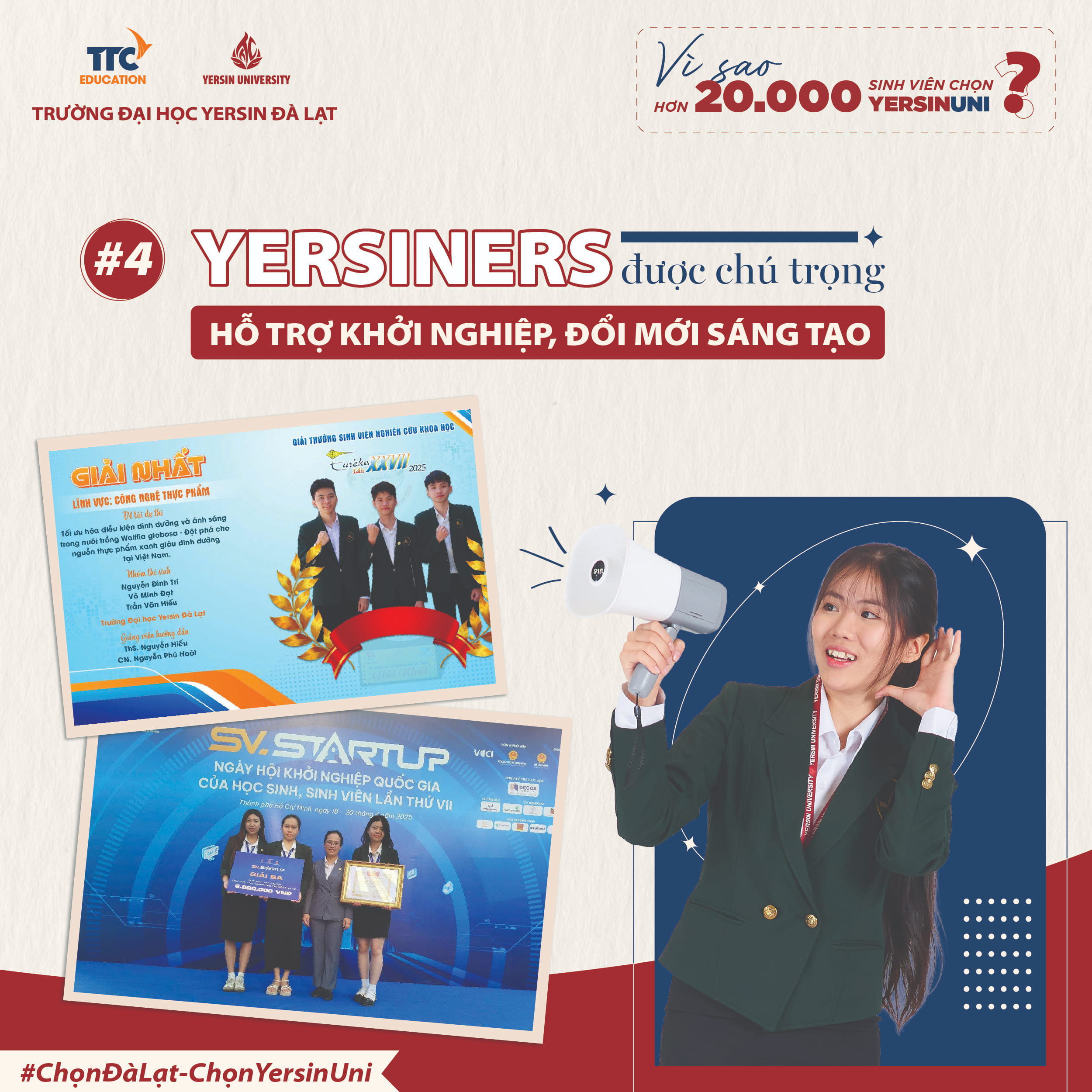 Yersiners được chú trọng hỗ trợ khởi nghiệp, đổi mới sáng tạo