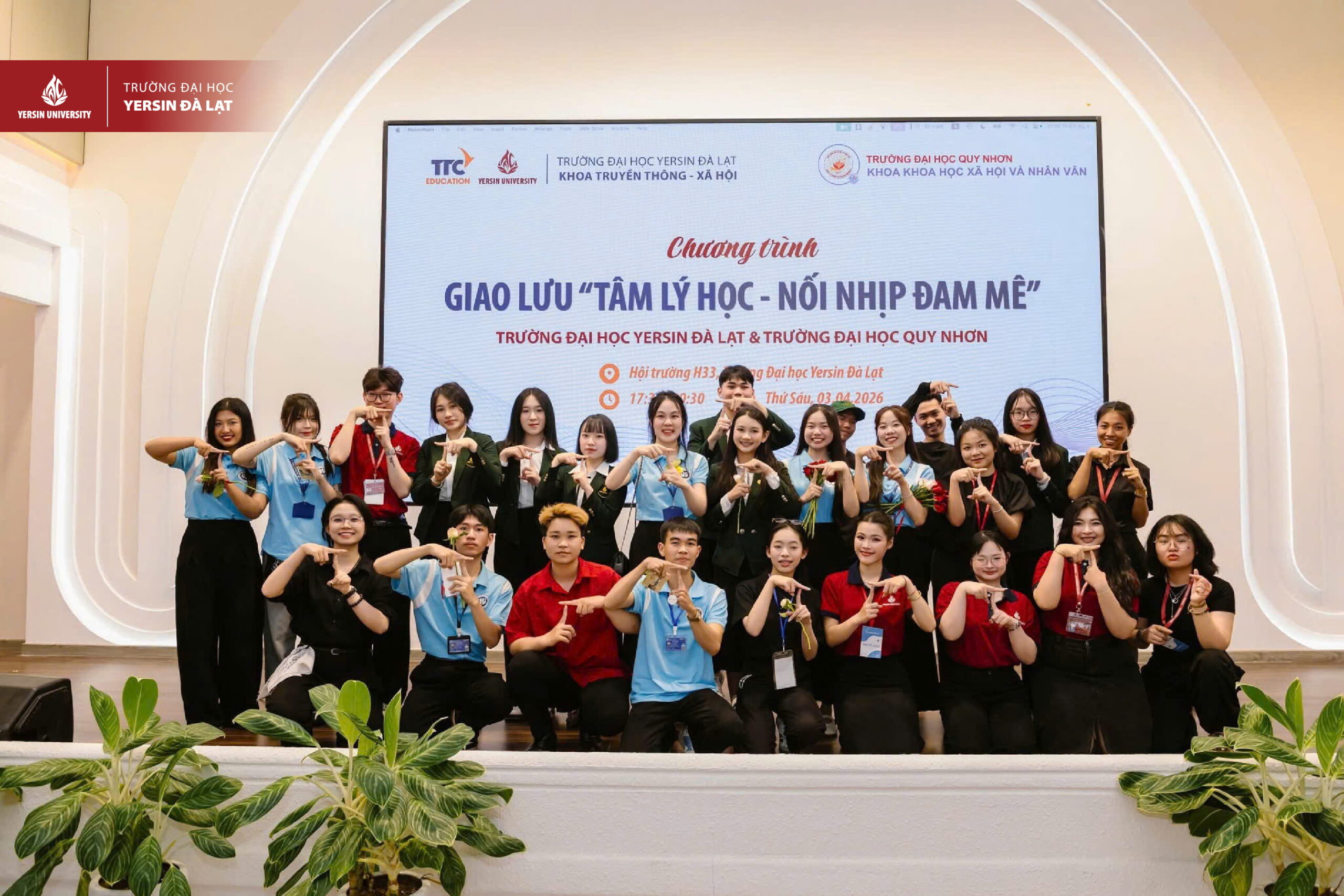 Học tập từ trải nghiệm cùng sinh viên Tâm lý học YersinUni