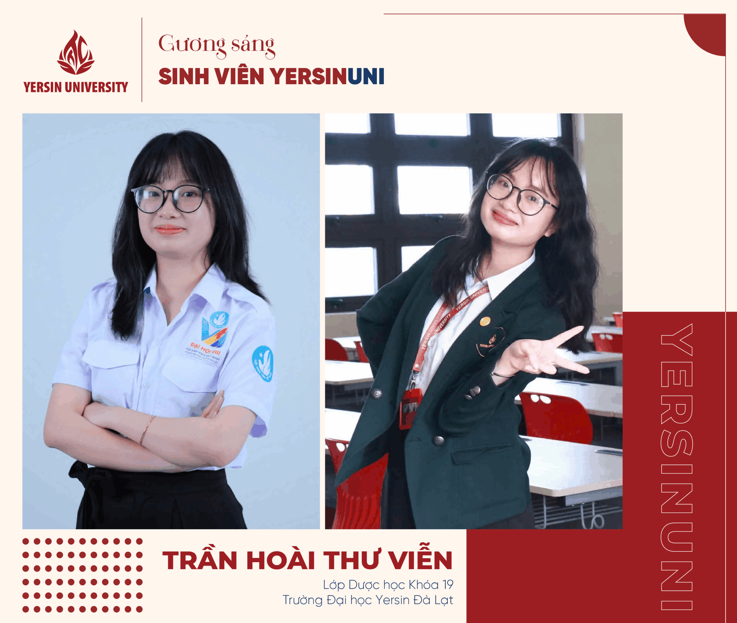 Trần Hoài Thư Viễn – Yersiners Dược học bản lĩnh với khát vọng khởi nghiệp