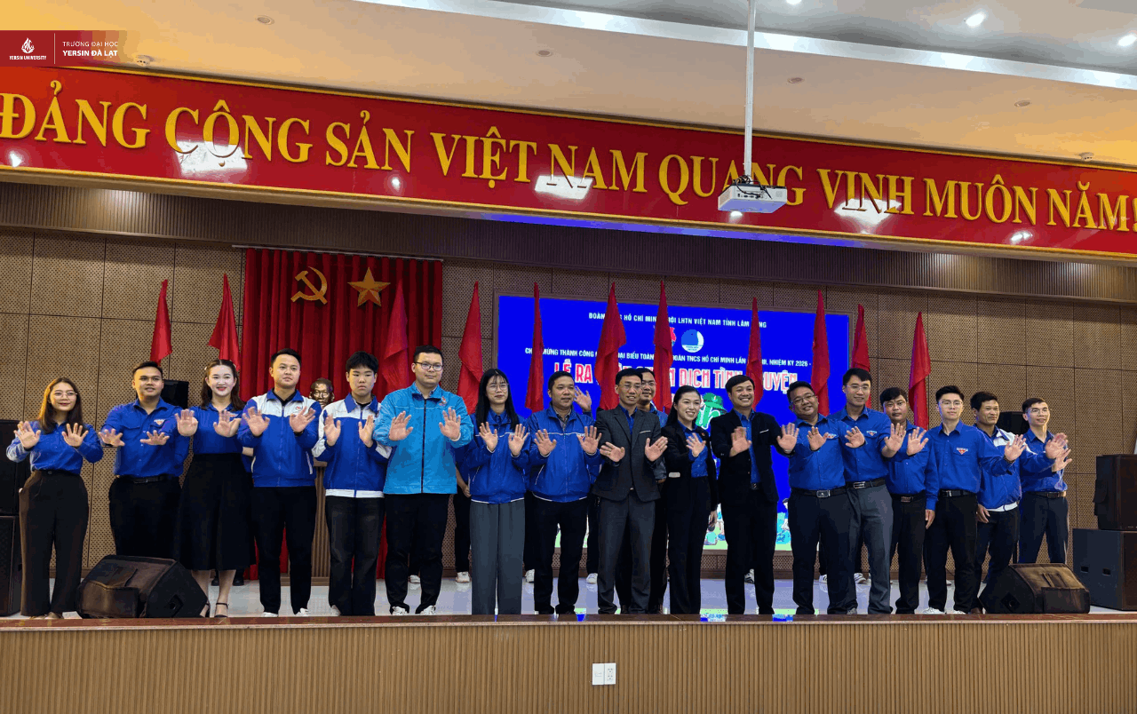 Đội hình Mùa hè xanh YersinUni chính thức ra quân năm 2026