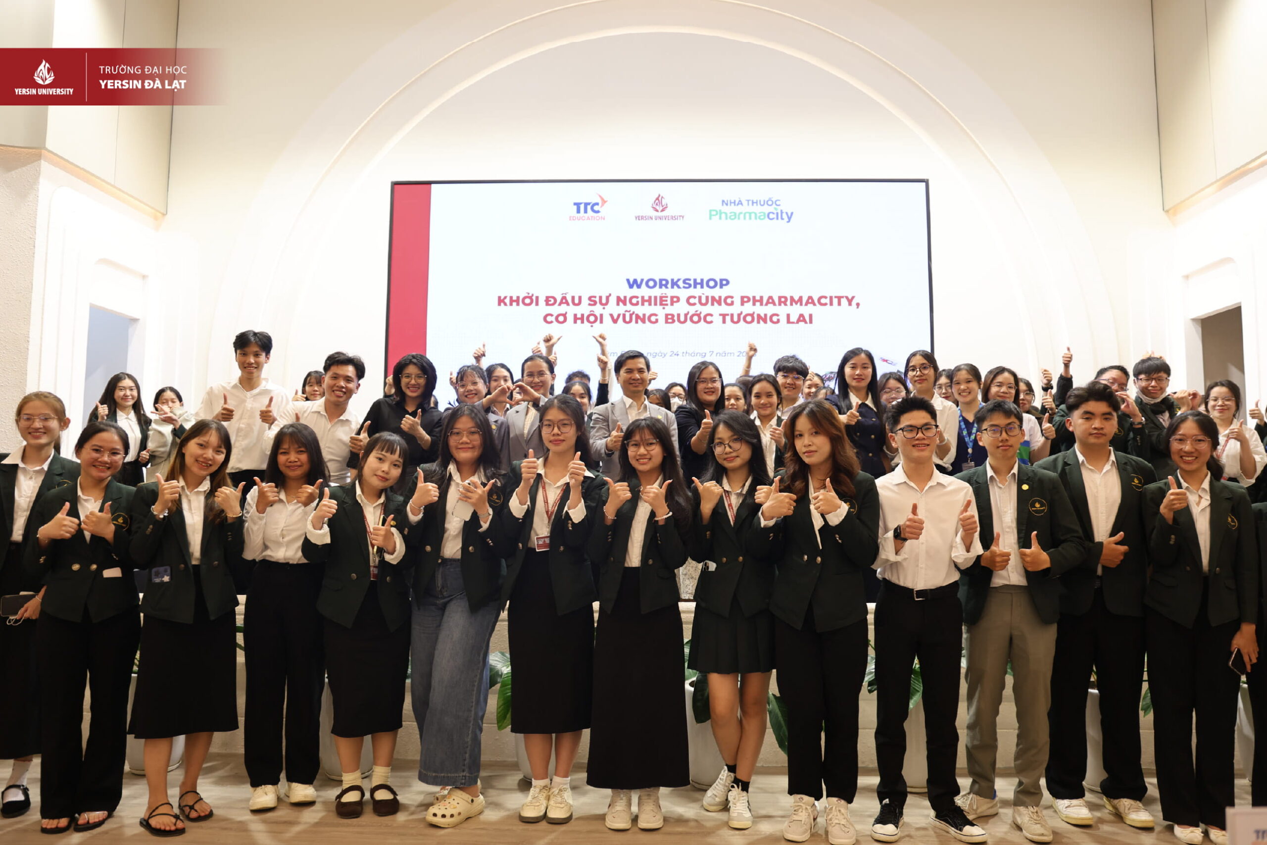 Mở rộng cơ hội nghề nghiệp cho Yersiners Dược học tại Pharmacity