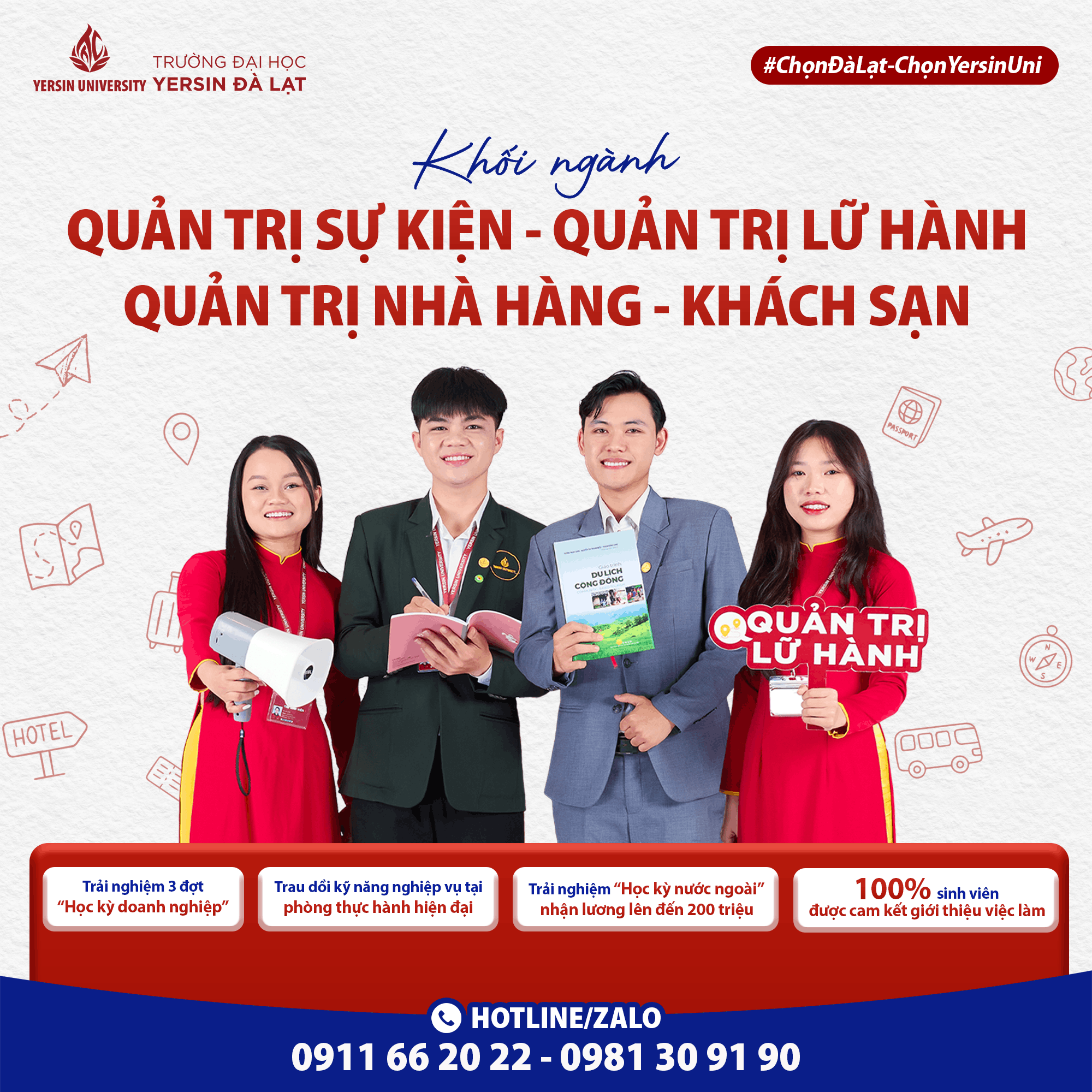Đam mê Du lịch đến chuyên gia điều hành tour – Gen Z ghi danh Quản trị Lữ hành