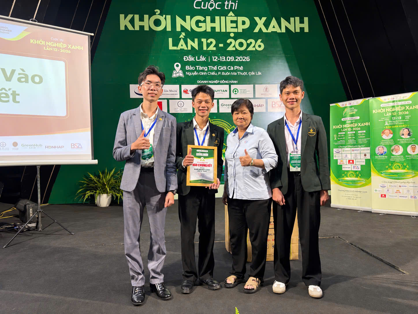 Dự án “Wolfpro Biotech” lọt vào chung kết Khởi nghiệp xanh lần thứ 12