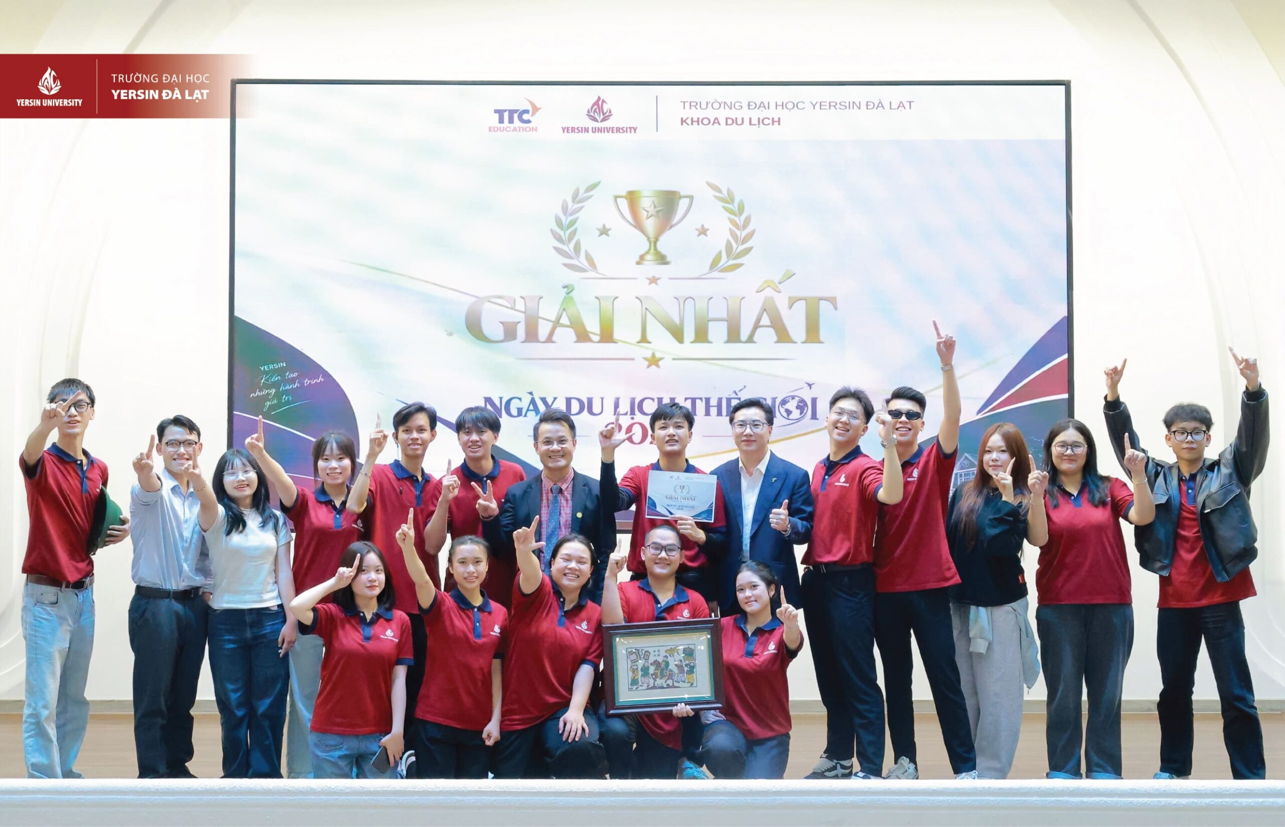 Khoa Du lịch – YersinUni chào mừng ngày du lịch Thế giới (27/9/2026)