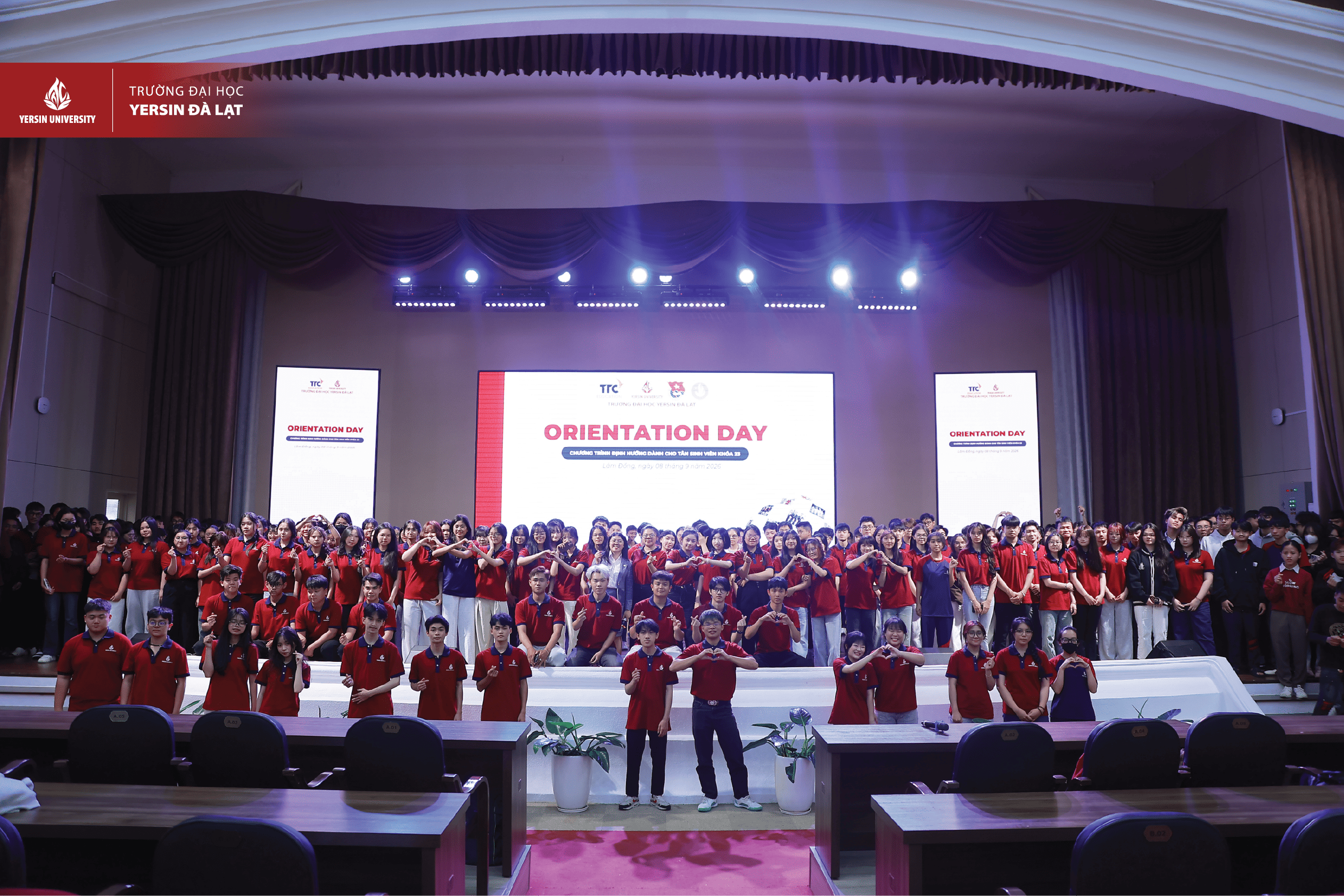 Tân sinh viên Khóa 2026 hào hứng với chương trình “Orientation Day”