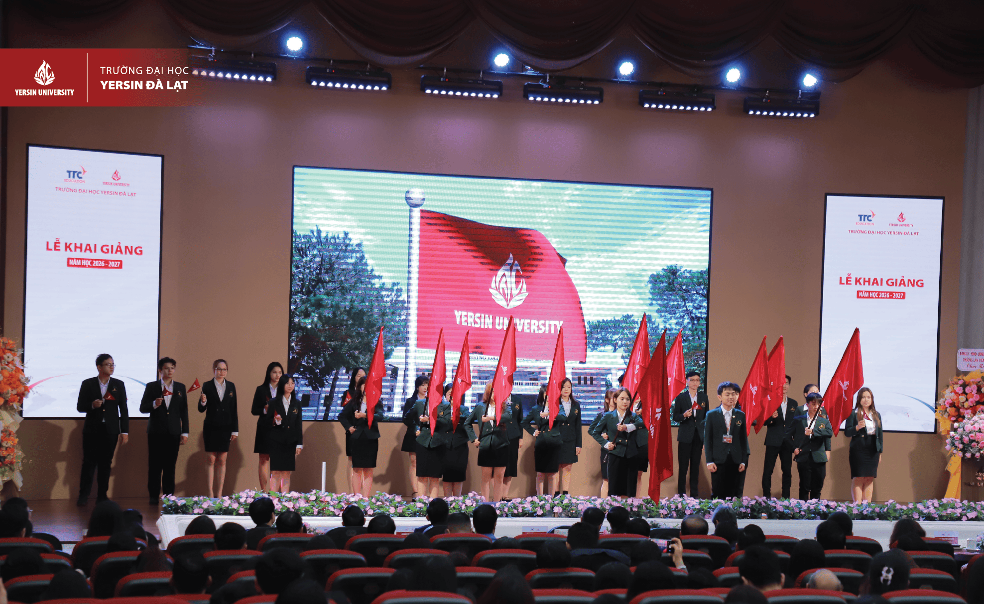 Lễ khai giảng năm học 2026 – 2027 của YersinUni