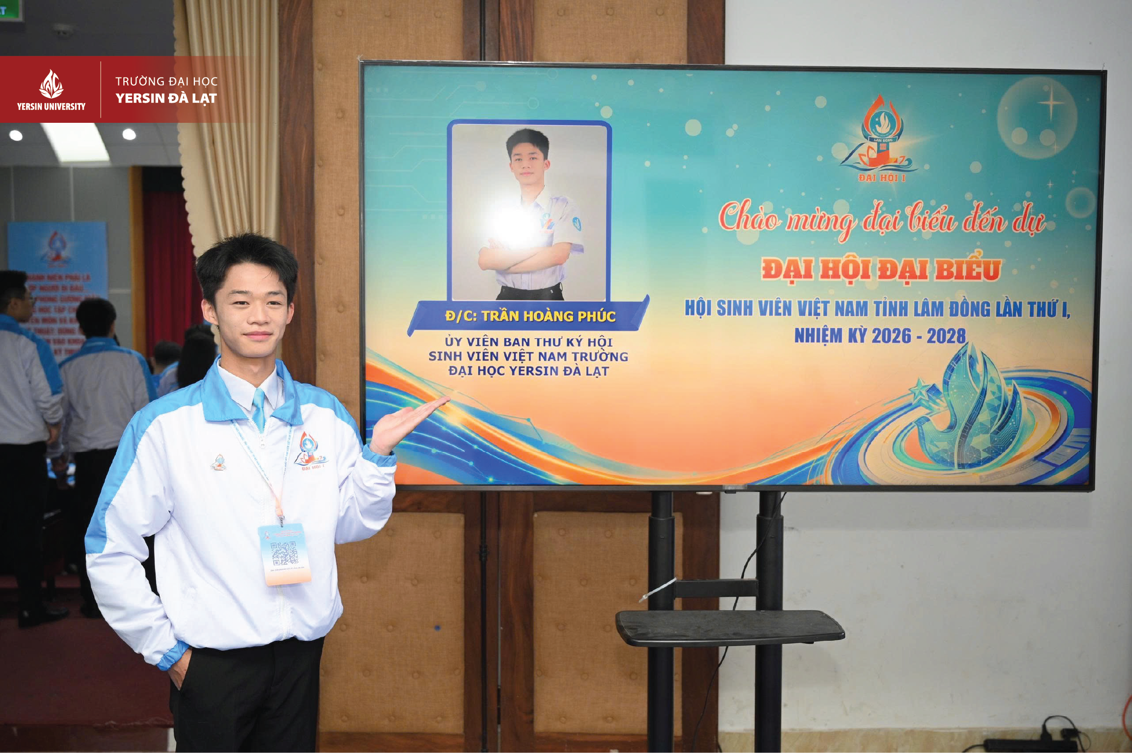 Sinh viên ngành Y khoa đảm nhiệm chức vụ Phó chủ tịch hội SVVN tỉnh Lâm Đồng