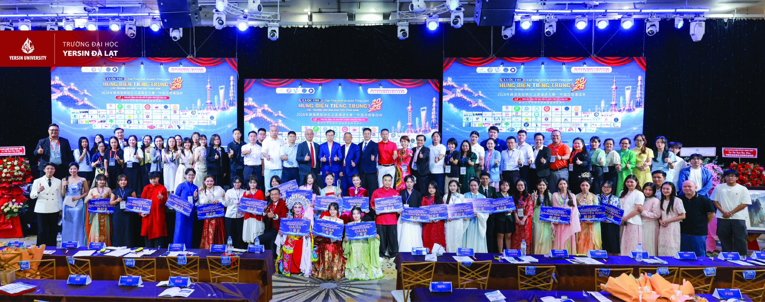 Sinh viên YersinUni ghi dấu ấn tại cuộc thi hùng biện tiếng Trung khu vực phía Nam 2026